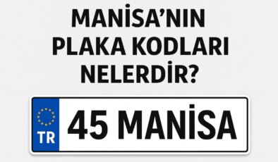 Manisa’nın plaka kodu ne? Manisa’nın plaka numarası kaç? Manisa ve ilçelerinin plaka harfleri…