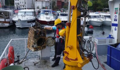 Marmara’da şaşırtan görüntü: Denizden çamaşır makinası çıktı!