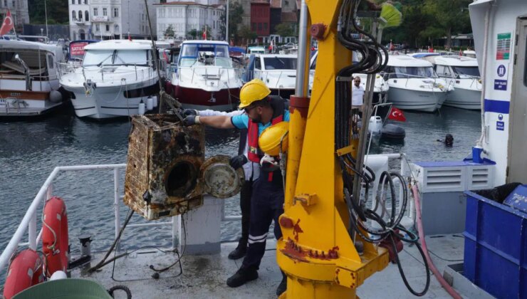 Marmara’da şaşırtan görüntü: Denizden çamaşır makinası çıktı!