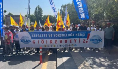 Memurlar iş bıraktı: ‘Sefalete ve yoksulluğa karşı görevdeyiz’