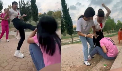 Mersin’de akran zorbalığı: Tartıştığı kızı tekme ve yumrukla darbetti!