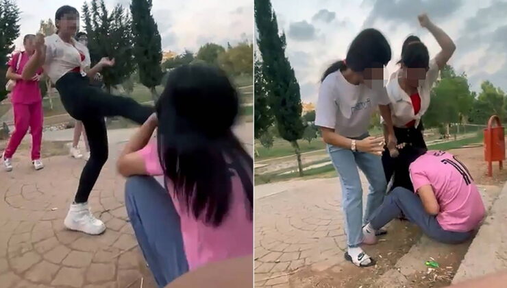 Mersin’de akran zorbalığı: Tartıştığı kızı tekme ve yumrukla darbetti!