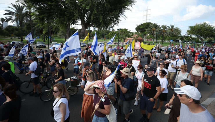 Netanyahu’dan grev çıkışı: Esirlerin serbest kalmasına engel oluyorlar