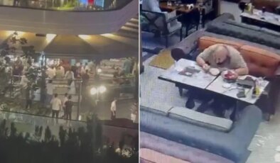 Olay anının görüntüleri ortaya çıktı: Kulüp başkanına kafede silahlı saldırı!