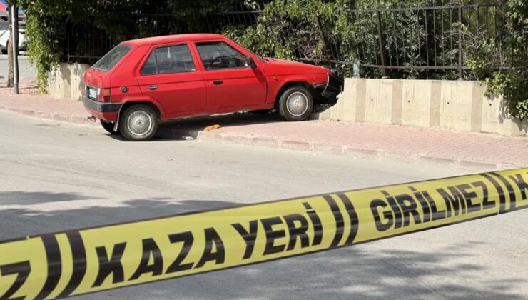 Önce polise sonra duvara çarptı!