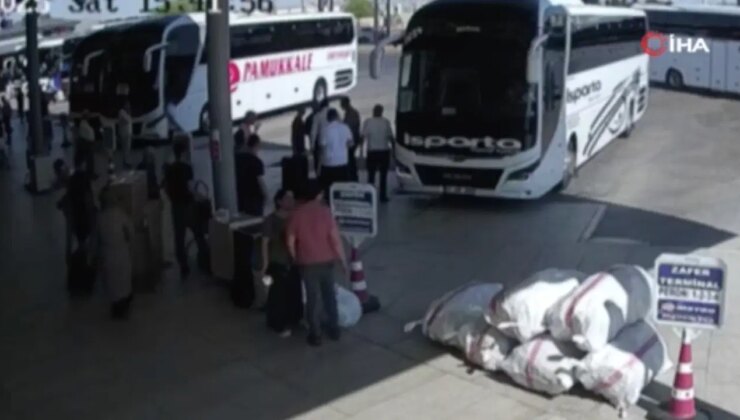 Otogarda korku dolu anlar: Uzman çavuş otobüs geç geldi diye silah çekti!