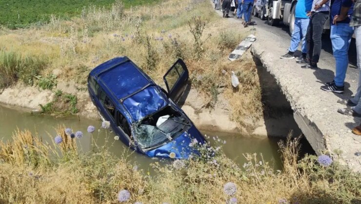 Otomobil kanala uçtu… Ölü ve yaralılar var!