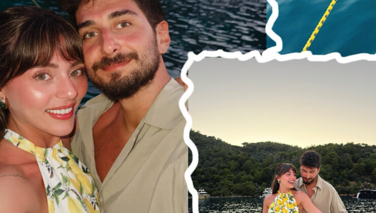 Oyuncu Sıla Türkoğlu sevgilisine poz verdi! Fotoğraf çok beğenildi