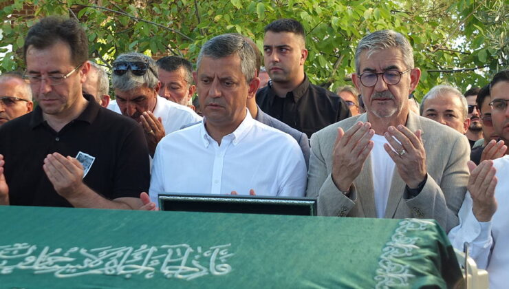 Özgür Özel, Burhaniye’de cenaze törenine katıldı