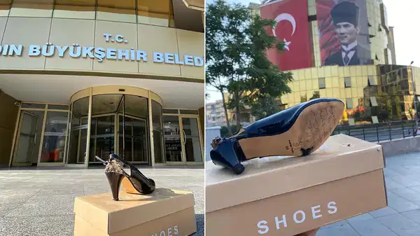 Özlem Çerçioğlu’na kırık topuklu ayakkabı tepkisi