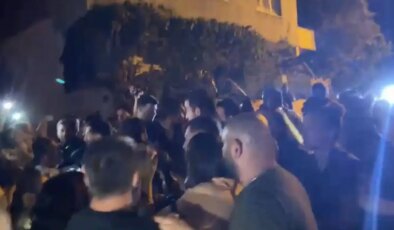 ‘Rezerv yapı alanı’ ilan edilen Topağacı Mahallesi’nde yurttaşlardan protesto: Evlerine yürümek isteyen mahalleliye polis engeli!