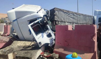 Şırnak’ta acı tesadüf… Çarpışan TIR sürücüleri kardeş çıktı!