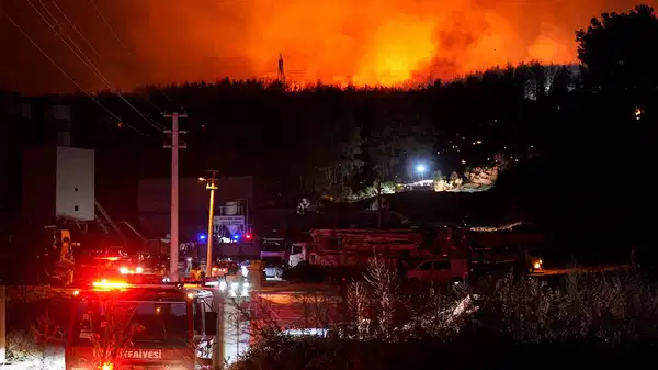 Son Dakika… Buca’daki yangın kontrol altına alındı