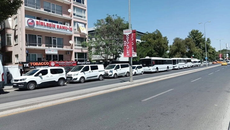 Son dakika… Cumhurbaşkanlığı’na yürüyeceklerdi: Birleşik Kamu-İş Genel Merkezi polis ablukası altında!