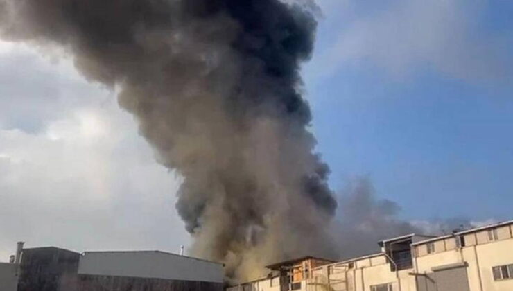 Son dakika… İstanbul Bağcılar’da tekstil atölyesinde korkutan yangın!