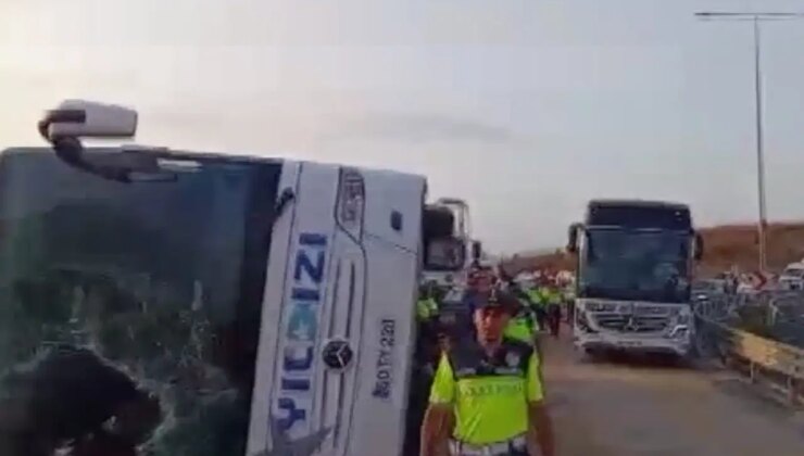Son Dakika… Kuzey Marmara Otoyolu’nda can pazarı… Yolcu otobüsü devrildi: Çok sayıda ölü ve yaralı var!