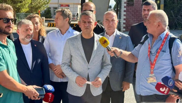 Son dakika… Özgür Özel İzmir’de konuşuyor