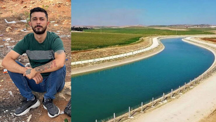 Sulama kanalında cesedi bulundu