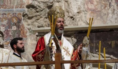 Sümela Manastırı’nda 12’nci ayin