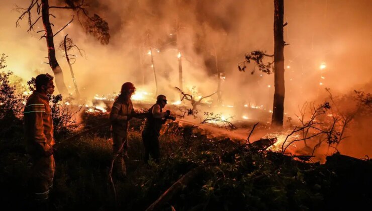 Türkiye alevlerle boğuşuyor… Gelibolu’daki yangın kısmen kontrol altında: 3 gözaltı!
