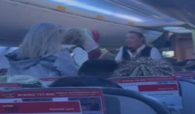 Uçakta ‘ayakta durma’ tartışması: Polis ekipleri ‘kural dışı yolcu prosedürü’nü uyguladı!