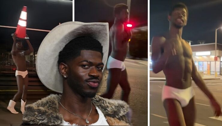 Ünlü Rap yıldızı Lil Nas X yarı çıplak halde gözaltına alındı