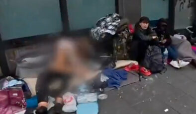 Ünlü Youtuber paylaştı: Almanya’da sokaklar evsizler ve uyuşturucu bağımlıları ile dolu