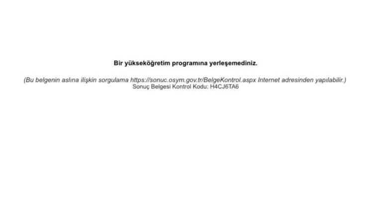 YKS sonuçlarının adaletsizliği