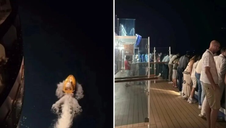Yolcu gemisinde korku dolu anlar: Marmara Adası açıklarında 1 kişi denize düştü