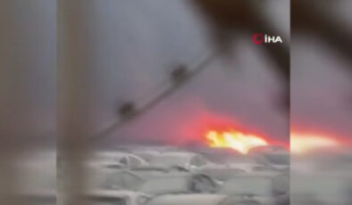 Yunanistan’da gümrük idaresinin otoparkında yangın: 550 araç yandı