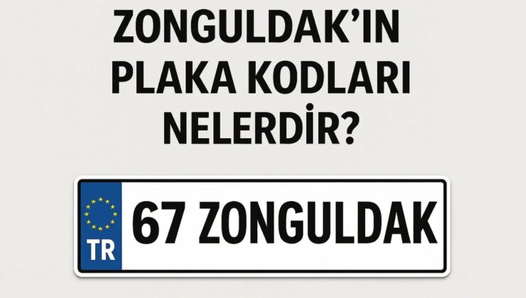 Zonguldak’ın plaka kodu ne? Zonguldak’ın plaka numarası kaç? Zonguldak ve ilçelerinin plaka harfleri…