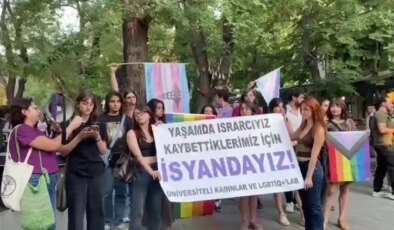 15 yaşındaki Hilal Özdemir’in öldürülmesini protesto eden öğrencilere polis müdahalesi