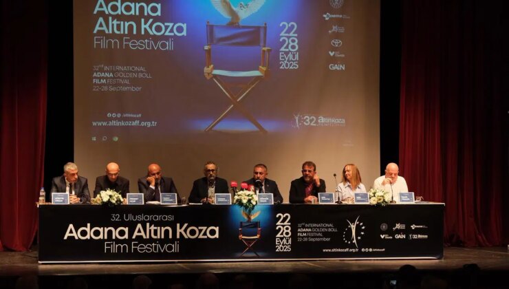 32. Adana Altın Koza Film Festivali’nin basın toplantısı yapıldı: ‘Karalar Başkanımızın geleneğini sürdürüyoruz’