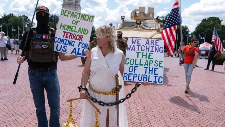 50 eyalette Trump protestosu: Halkın değil, zenginlerin başkanı