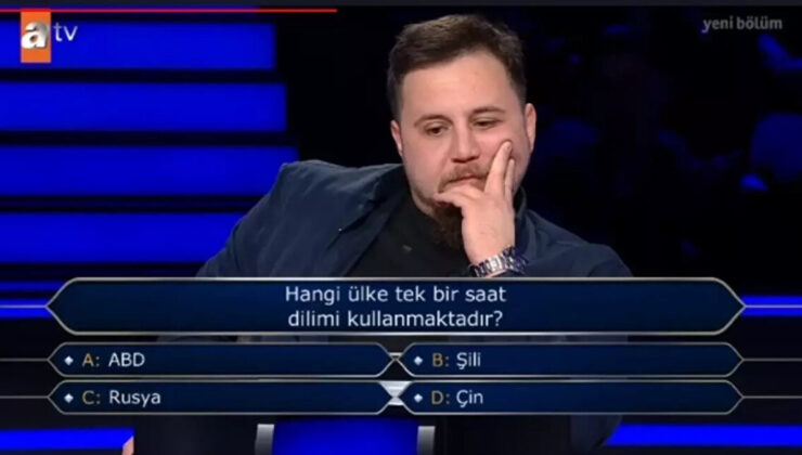 500 bin TL’lik Milyoner sorusu açıldı: İşte o soru ve yanıtı…