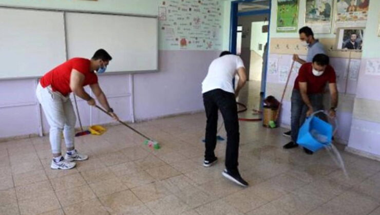 70 bin temizlik personeli ortada yok, CHP’li belediyelere temizleme izni yok, Vekil Özçağdaş sordu: ‘Okullar yeni yıla nasıl hazırlandı?’