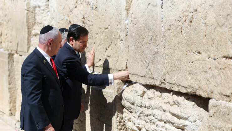 ABD Dışişleri Bakanı Rubio, Netanyahu ile Ağlama Duvarı’nda