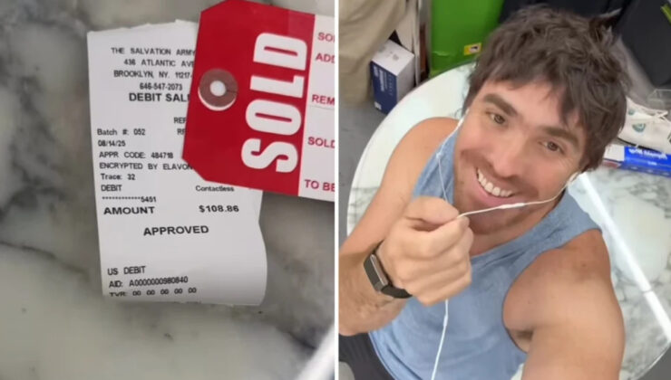 ABD’de 108 dolara aldığı ikinci el masa, 8 bin dolar çıktı