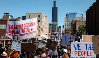 ABD’de Emek Günü: Trump ve milyarderler protesto edildi