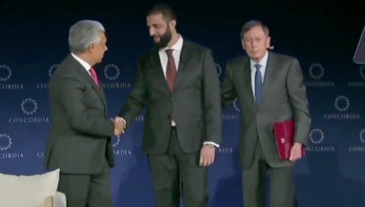 Ahmed Şara, ABD’de eski CIA direktörü ile bir araya geldi