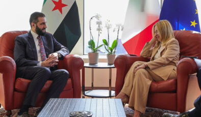 Ahmed Şara, ABD’de İtalya Başbakanı Meloni ile bir araya geldi