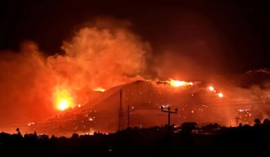 Alanya’daki orman yangını…Kaya: Gece görüşlü helikopter ve uçakların olmamasından dolayı gece tekrar yangınların meydana gelme riski var