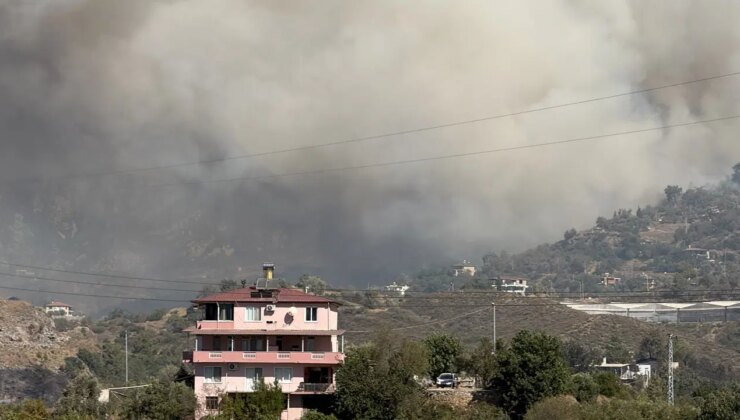 Alanya’daki orman yangınında 2’nci gün: Müdahale sürüyor!