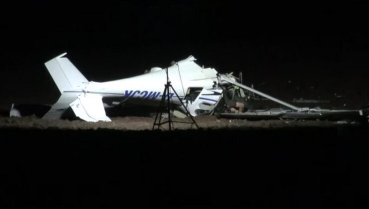 Almanya’da küçük uçak düştü: 2 ölü