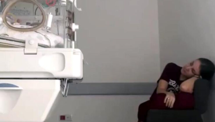 Ankara’da doktor, kuvöz başında nöbet tuttu