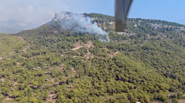 Antalya’da orman yangını!