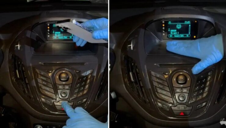 Araçtaki gizli bölmeden kokainle kalaşnikof şarjörü çıktı!