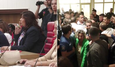 Aydın’da geniş güvenlikli, gergin meclis… AKP’ye geçen Çerçioğlu’ndan CHP’li üyelerin önerge ve söz taleplerine ret!