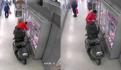 Aynı suçtan affedildi, tekrar yakalandı: Elektrikli scooter ile marketten et çaldı