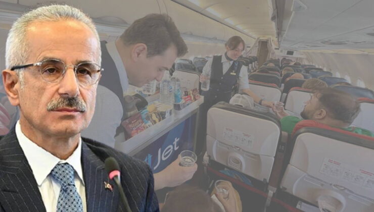 Bakan Uraloğlu’nun hava yollarında ‘su ikramı’ duyurusuna tepki: Su içerek mi bu kafayı buldunuz?